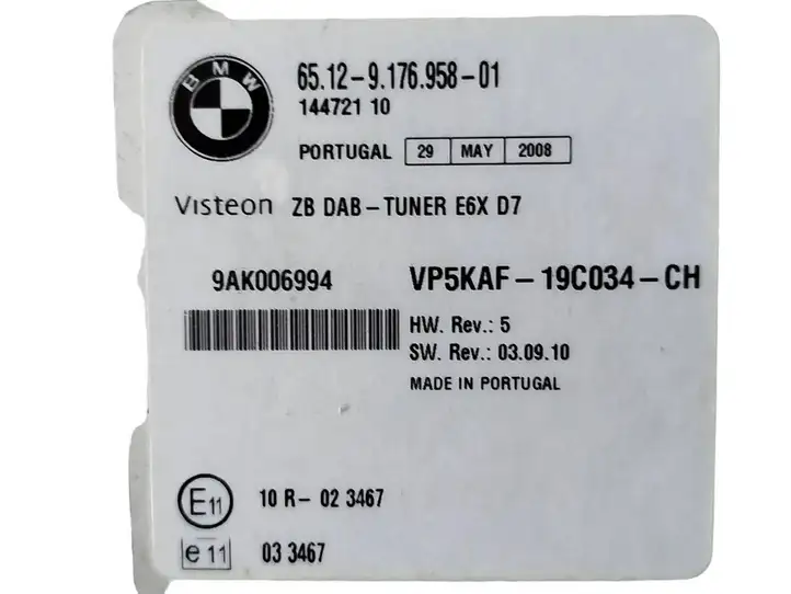 BMW X5 E70 (2006 - 2013) 9176958 Bluetooth модуль — фото 2