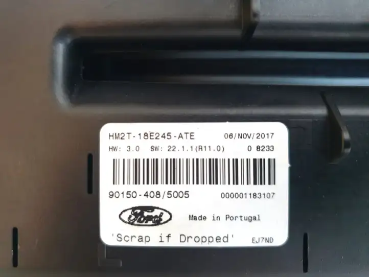 Ford Galaxy (2015 - ) HM2T-18E245-ATE Блок управления кондиционером — фото 4