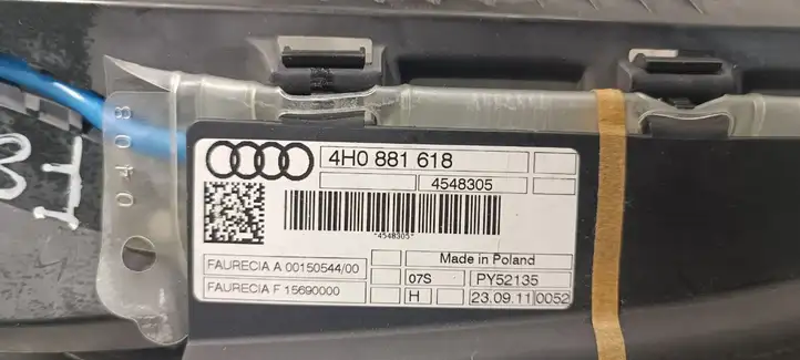 Audi A7 S7 4G (2010 - 2014) 4H0881507 Блок управления сиденьем — фото 6