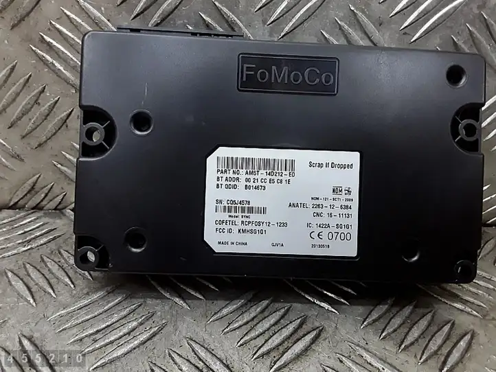 Ford Mondeo MK V (2014 - ) am5t14d212ed Bluetooth модуль — фото 4