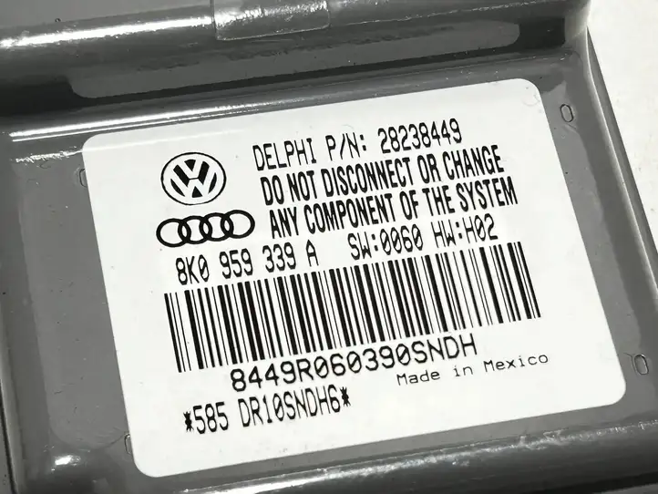 Audi A5 8T 8F (2011 - 2016) 8K0959339A Блок управления сиденьем — фото 3