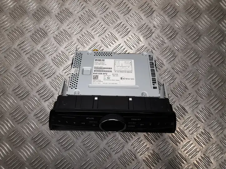 Skoda Fabia Mk3 (NJ) (2015 - 2021) 6V0035872 Магнитола / мультимедийная система — фото 5