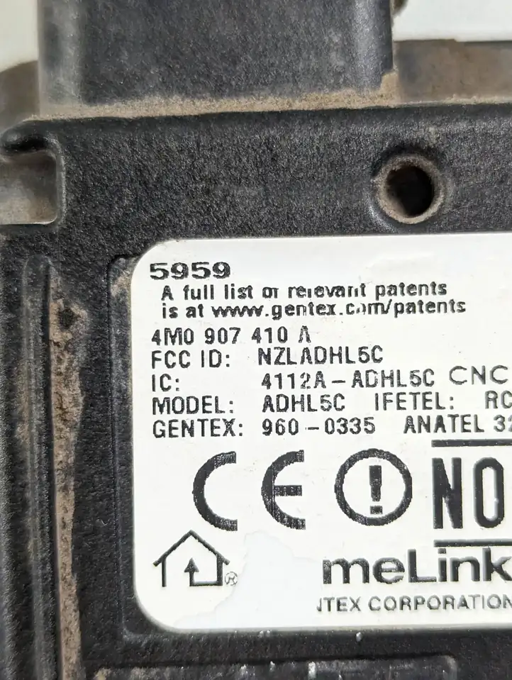 Audi A4 S4 B9 (2015 - 2019) 4M0907410A Блок управления гаражными воротами — фото 3
