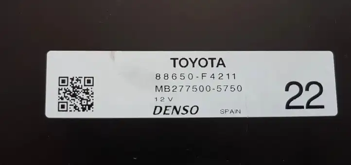 Toyota C-HR I (2016 - 2022) 88650F4211 Модуль управления кондиционером — фото 4