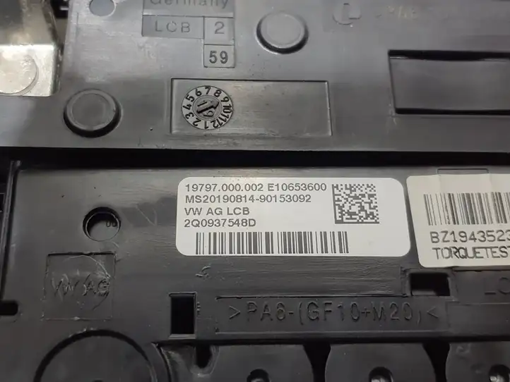 Skoda Kamiq (2019 - ) 2Q0937548D Плюсовой провод аккумулятора — фото 3
