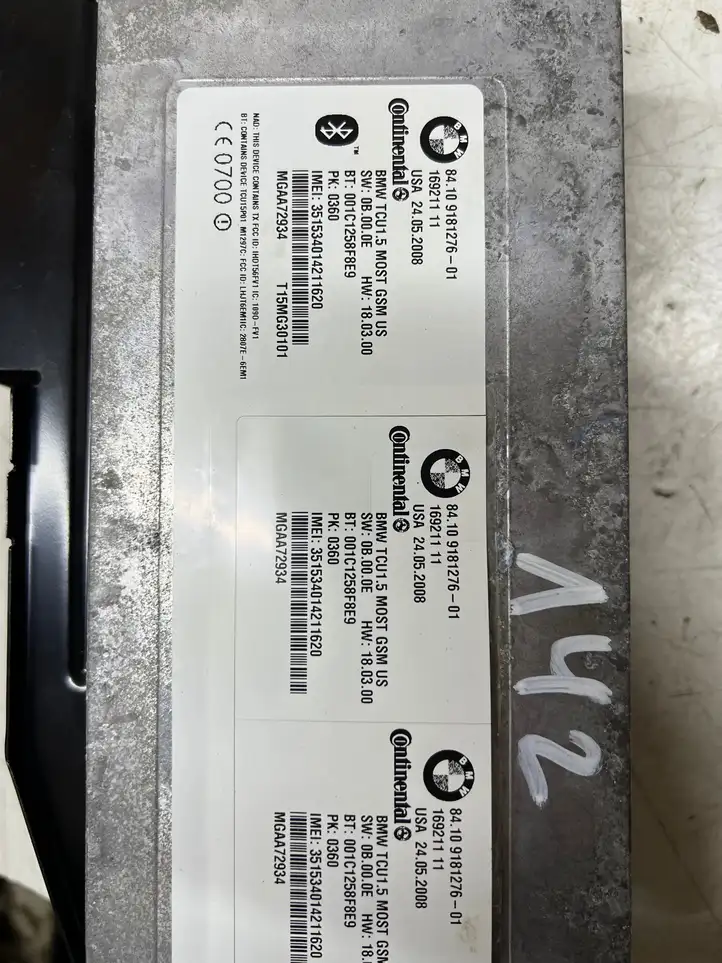 BMW X5 E70 (2006 - 2013) 9181276 Bluetooth модуль — фото 3