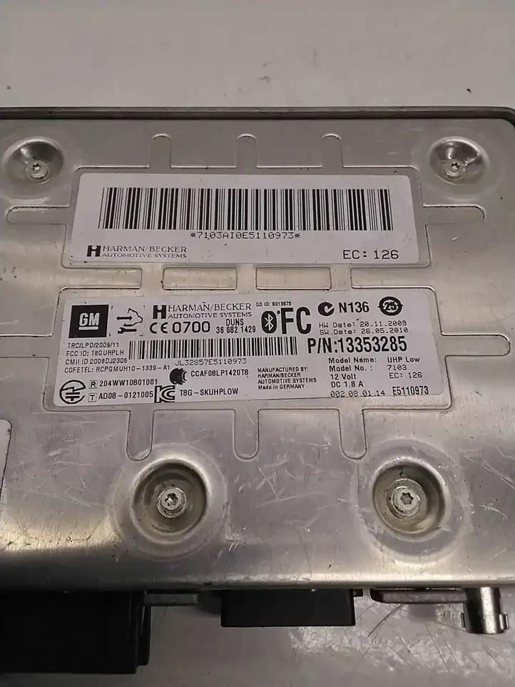 Opel Astra J (2012 - 2015) 13353285 Bluetooth модуль — фото 4