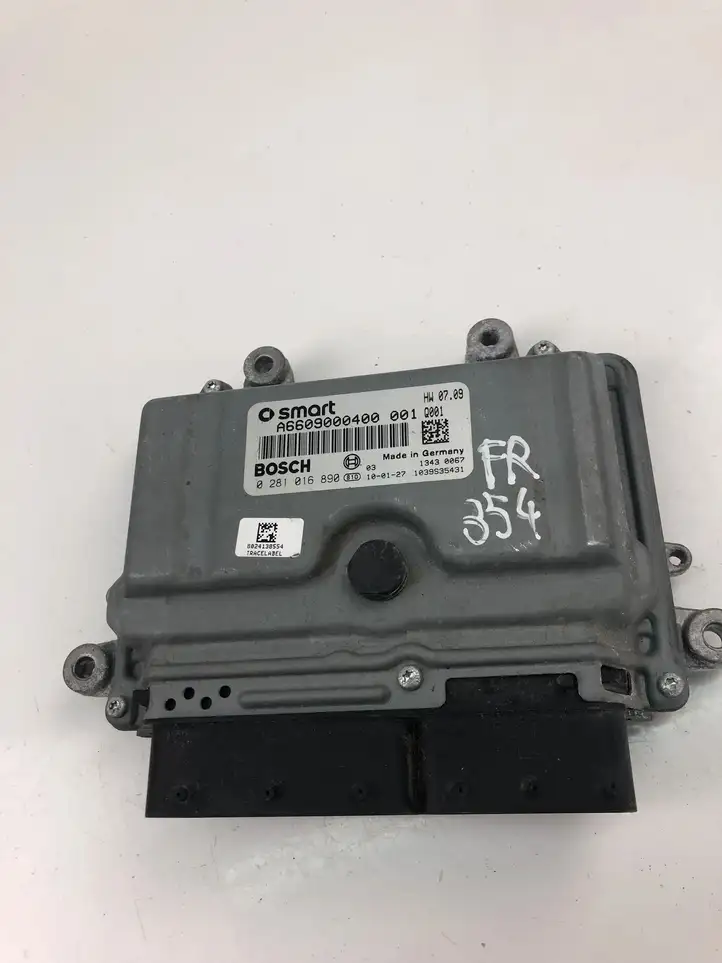 Smart ForTwo II (2007 - 2015) A6609000400 Блок управления двигателем (ECU) — фото 2
