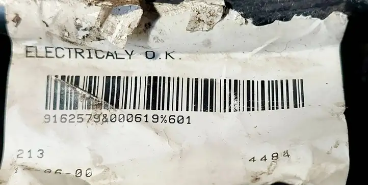 (1997 - 2000) 91565798000619 Минусовой провод аккумулятора — фото 4