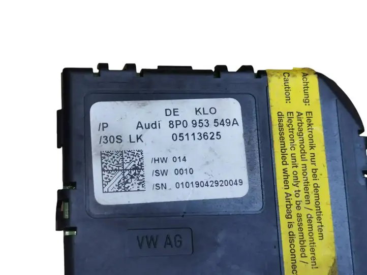 Audi A3/S3 8P (2004 - 2008) 8P0953549A Датчик угла поворота руля — фото 5