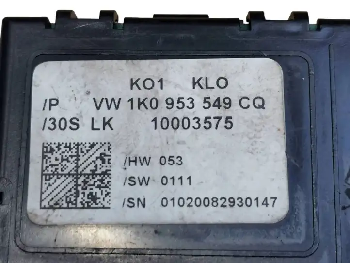 Volkswagen Touran I (2003 - 2010) 1K0953549CQ Датчик угла поворота руля — фото 4