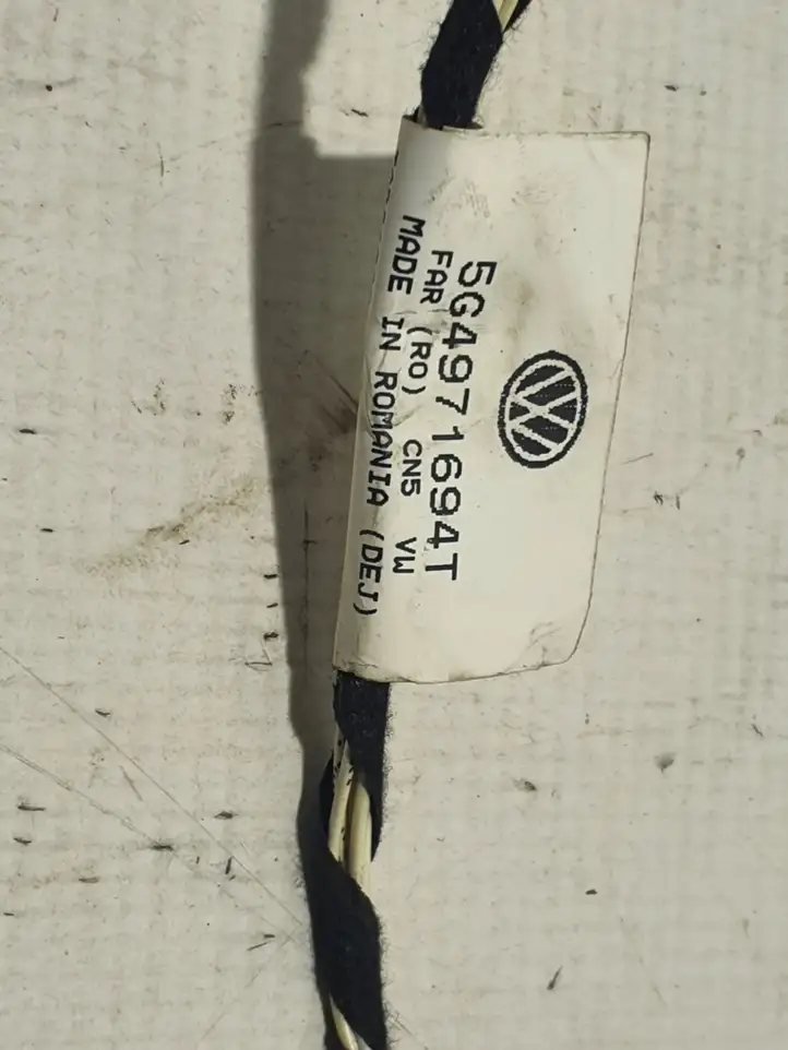 Volkswagen Golf VII (2013 - 2019) 5G4971694T Прочая электропроводка — фото 2
