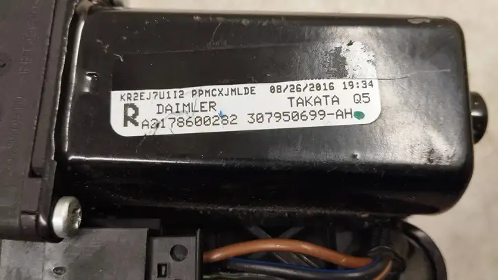 Mercedes-Benz S C217 (2015 - 2020) A2178600282 Электродвигатель регулировки ремня безопасности — фото 2