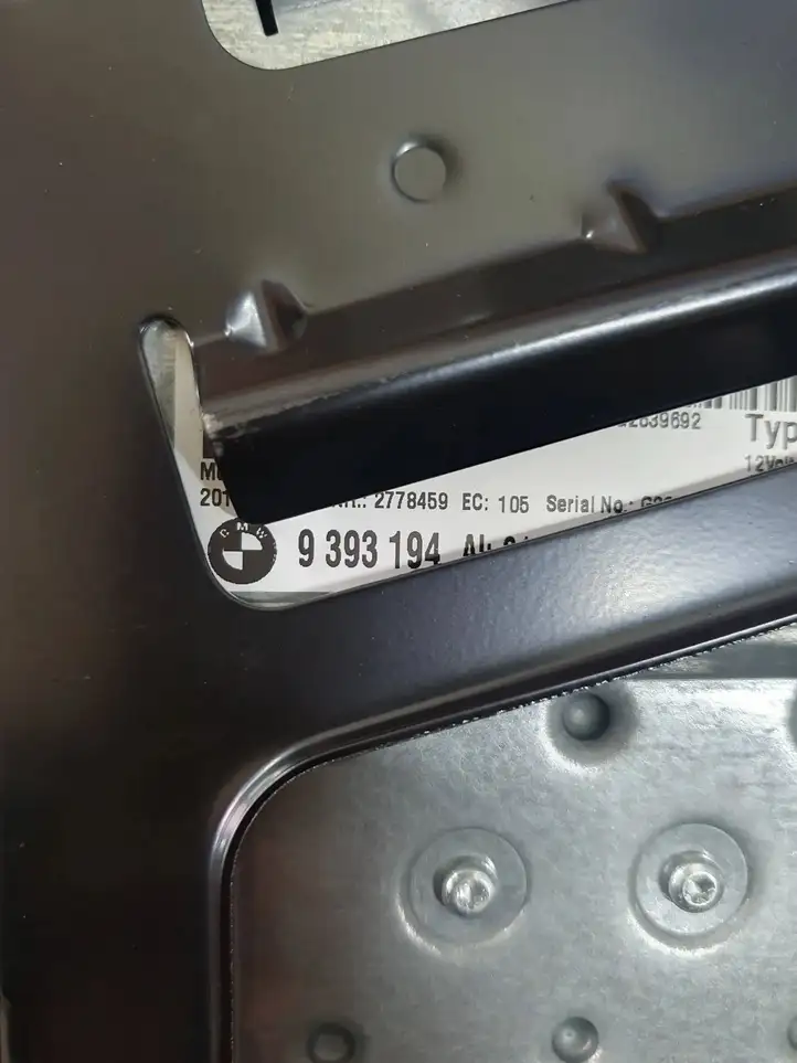 BMW 3 F30 F35 F31 (2012 - 2018) 9393194 Комплект аудиосистемы — фото 7