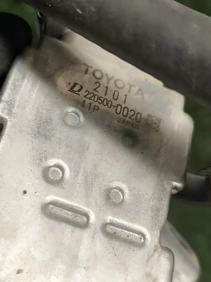 Toyota Yaris (2014 - 2019) 2205000020 Охладитель клапана EGR — фото 6