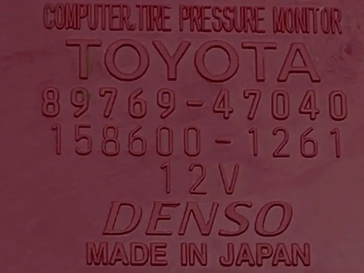 Toyota Prius+ (ZVW40) (2011 - 2018) 8976947040 Блок управления TPMS — фото 5