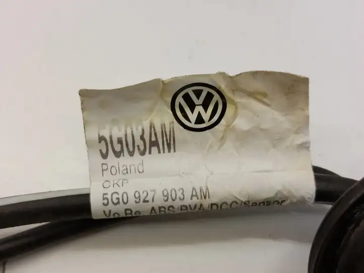 Volkswagen PASSAT B8 (2015 - ) 5G0927903AM Проводка переднего датчика ABS — фото 3
