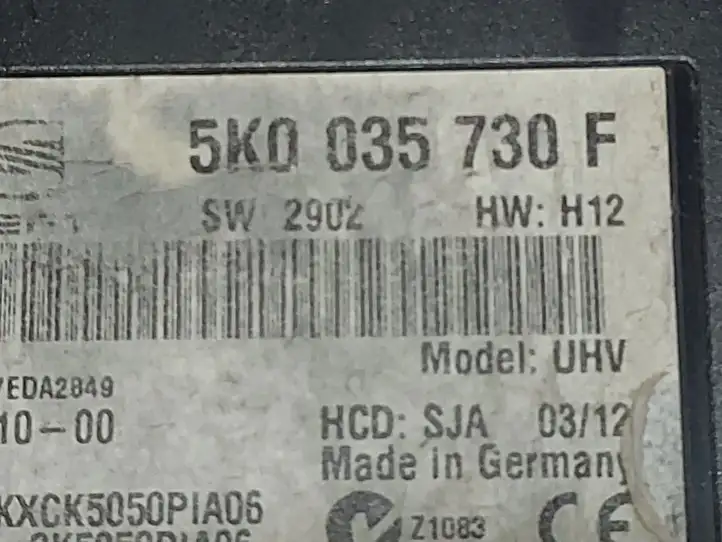 Seat Leon (1P) (2005 - 2012) 5K0035730F Bluetooth модуль — фото 3