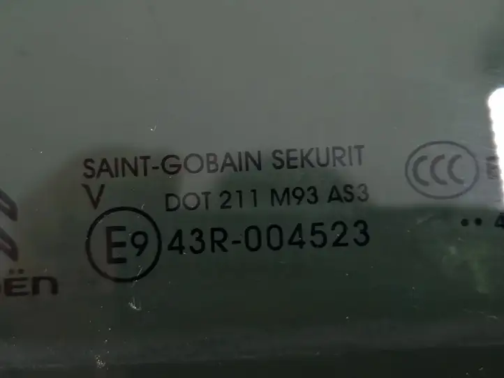 Citroen C4 Grand Picasso (2013 - 2016) 43R004523 Стекло задней двери — фото 8