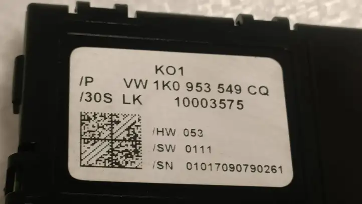 Volkswagen Golf VI (2009 - 2013) 1K0953549CQ Датчик угла поворота руля — фото 3