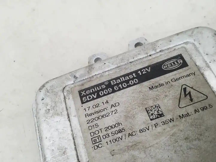 Nissan Qashqai (2010 - 2013) 5DV009610 Блок розжига ксенона — фото 3