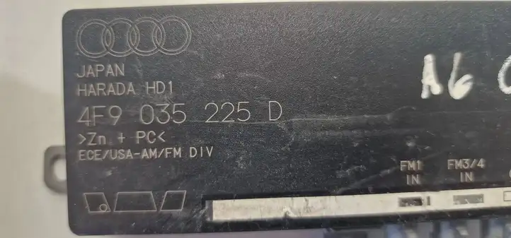 Audi A6 S6 C6 4F (2004 - 2008) 4F9035225D Усилитель антенны — фото 4