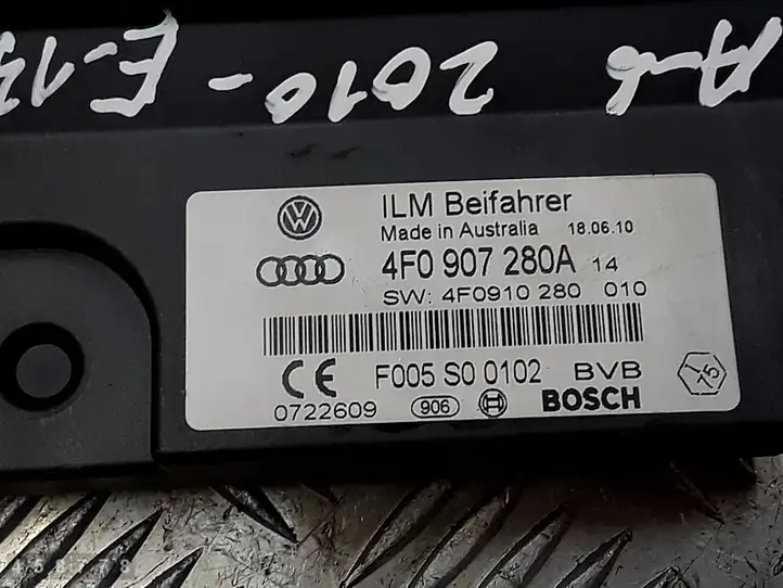 Audi A6 S6 C6 4F (2008 - 2011) 4f0907280a Блок управления электропитанием — фото 4