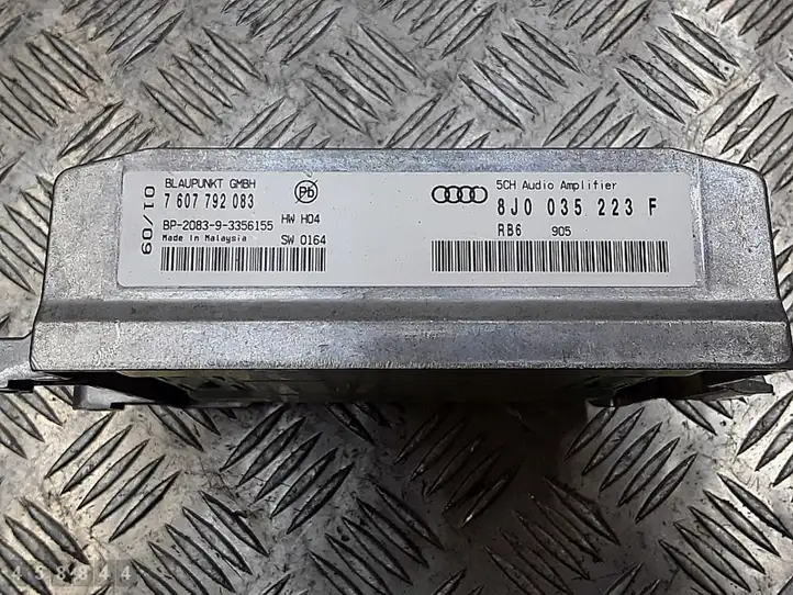 Audi TT TTS Mk2 (2006 - 2010) 8j0035223f Усилитель звука — фото 4