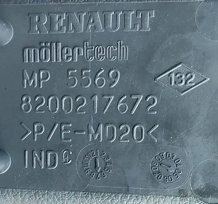 Renault Scenic II - Grand scenic II (2003 - 2006) 8200217672 Прочие детали салона — фото 4