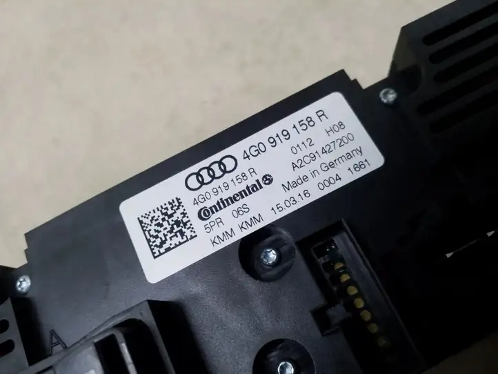 Audi A6 C7 (2014 - 2018) 4G0919158R Блок управления кондиционером — фото 5