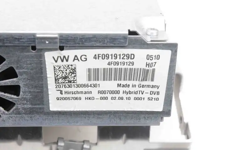 Audi A8 S8 D4 4H (2010 - 2014) 4F0919129D Модуль управления видео — фото 7