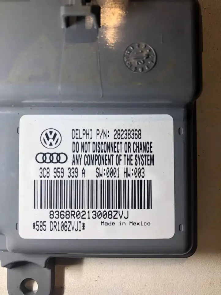 Volkswagen PASSAT CC (2012 - 2017) 3C8959339A Датчик занятости сиденья — фото 3