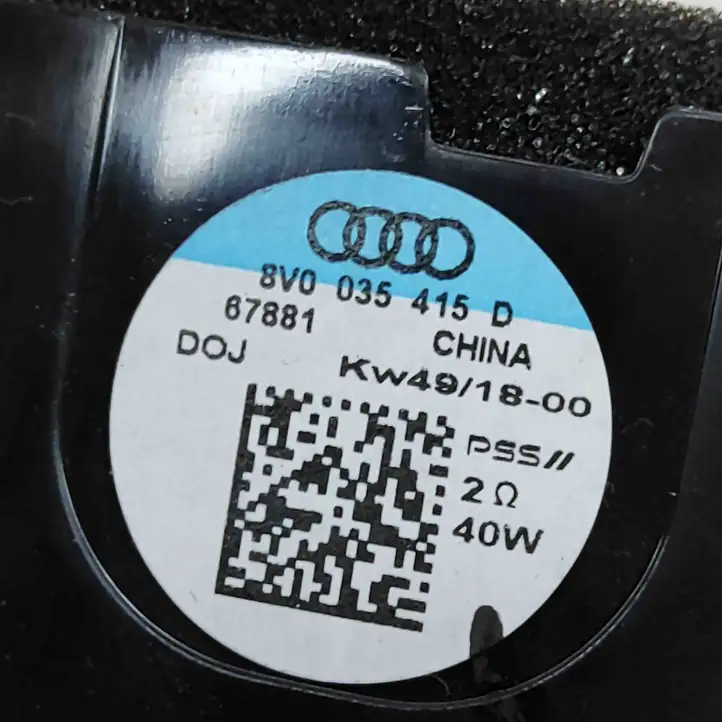 Audi A3/S3 8V (2016 - 2020) 8V0035415D Динамики передних дверей — фото 6