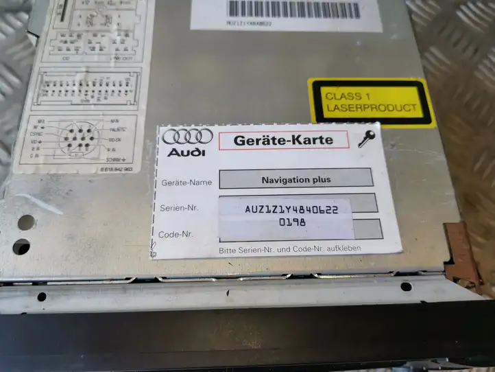 Audi A6 S6 C5 4B (2001 - 2004) 4B0035192H Магнитола / мультимедийная система — фото 6