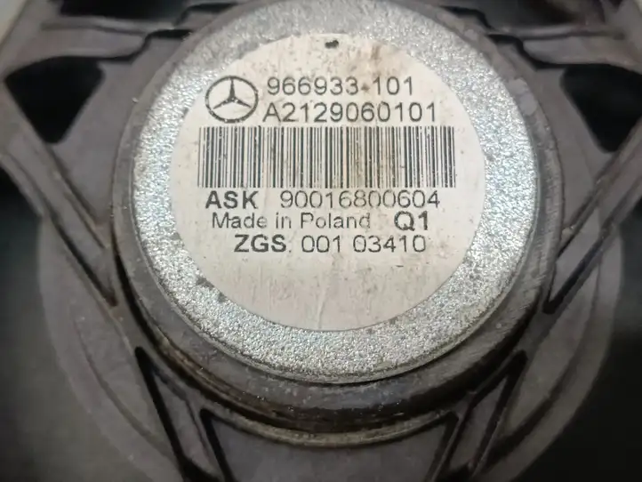 Mercedes-Benz E W212 (2009 - 2016) A2129060101 Динамики задних дверей — фото 3
