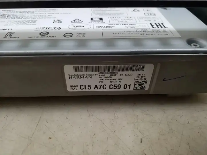 BMW 3 G20 G21 (2019 - ) CI5A7CC5901 Магнитола / мультимедийная система — фото 4