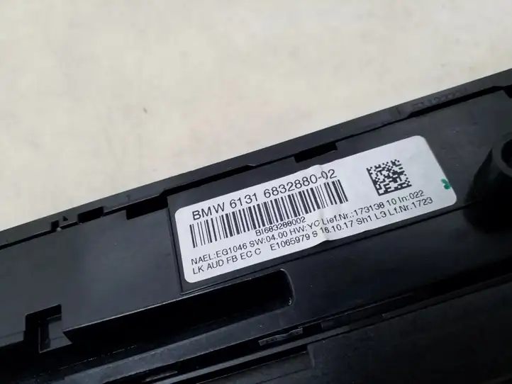 BMW 3 F30 F35 F31 (2012 - 2018) 9363546 Блок управления кондиционером — фото 2