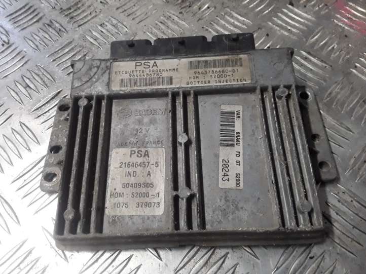 9644486780 Citroen Xsara Picasso Variklio valdymo blokas