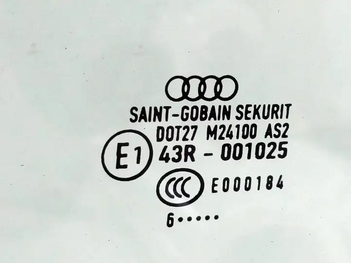 Audi A4 S4 B7 8E 8H (2004 - 2009) 8e0845231 Стекло передней двери — фото 4