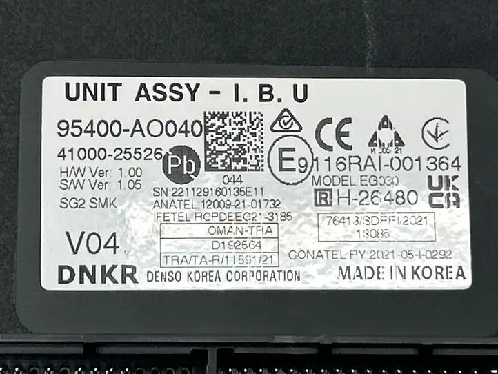 Kia Niro (2016 - ) 95400AO040 Блок иммобилайзера — фото 9