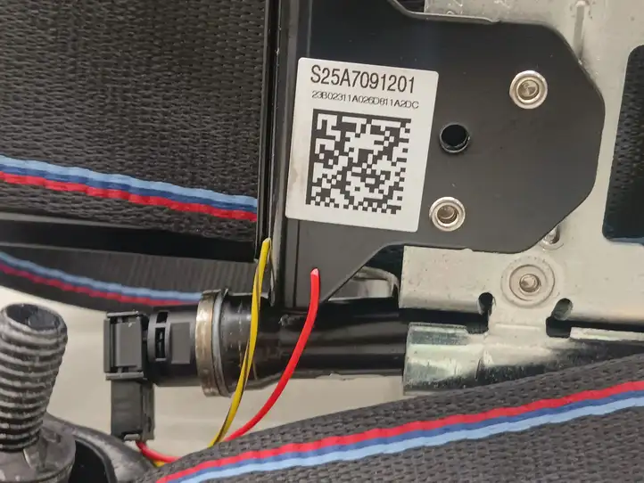 BMW X7 G07 (2018 - ) S25A7091201 Комплект ремней безопасности — фото 11