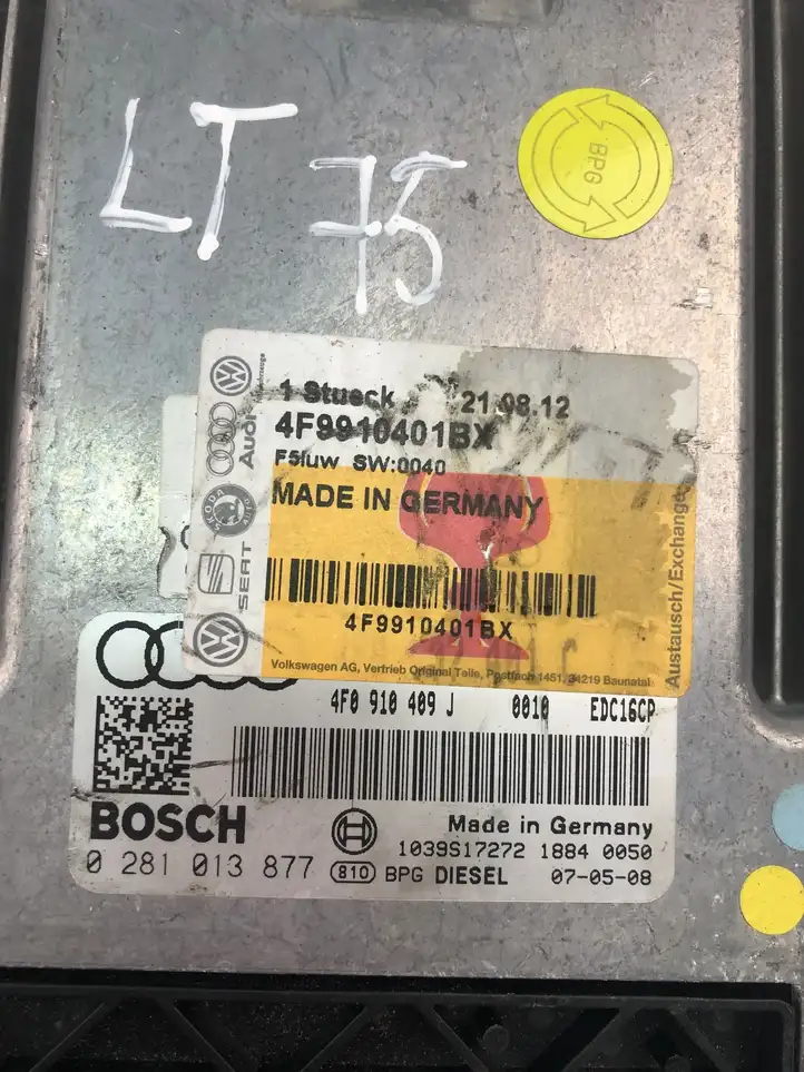 Audi A6 S6 C8 4K (2018 - ) 4F0910409J Блок управления двигателем (ECU) — фото 4