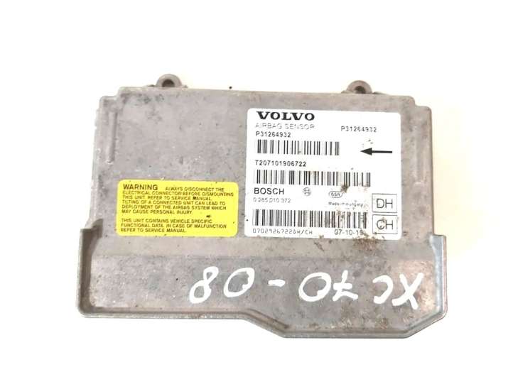 31264932 Volvo XC70 Oro pagalvių valdymo blokas