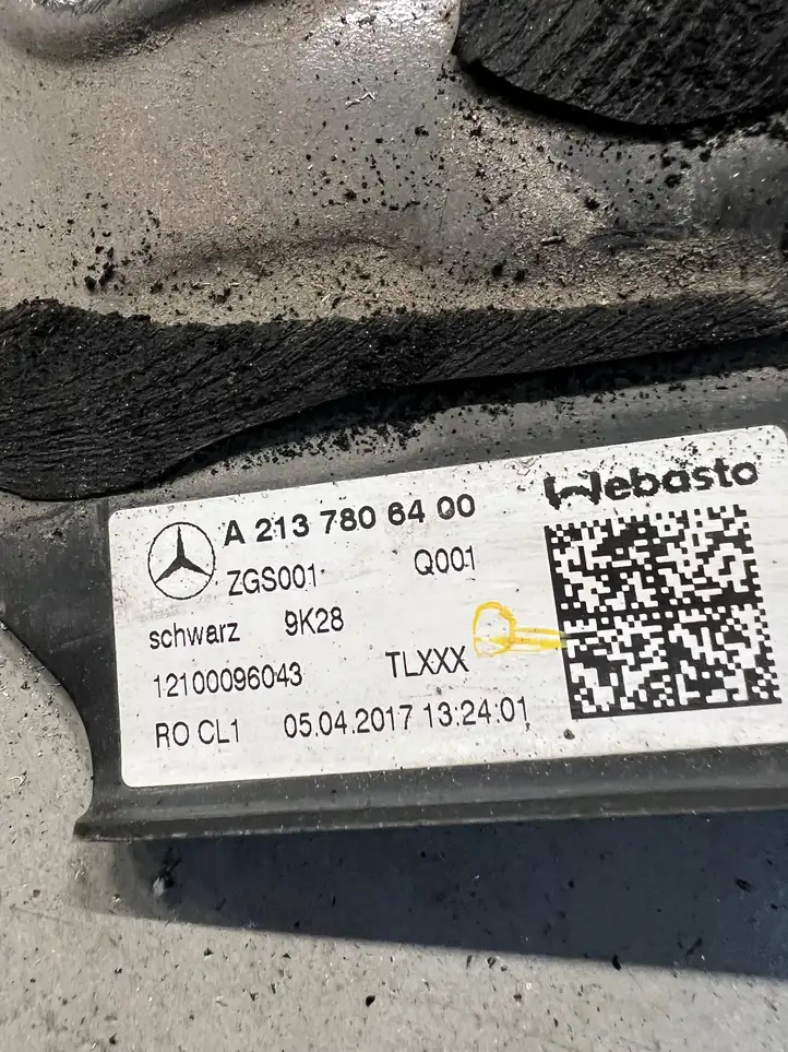 Mercedes-Benz E W213 (2016 - ) A2137806829 Рама раздвижной крыши — фото 5
