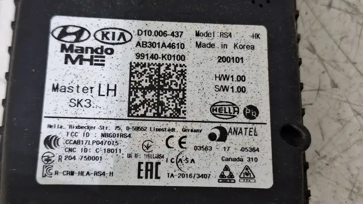 Kia Soul (2016 - 2019) 99140K0100 Ультразвуковой датчик — фото 8