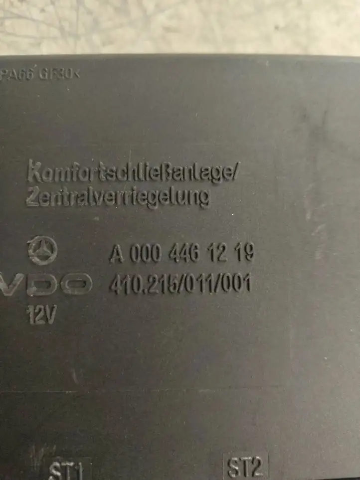 Mercedes-Benz Vito Viano W638 (1996 - 2003) A0004461219 Модуль комфорта — фото 3