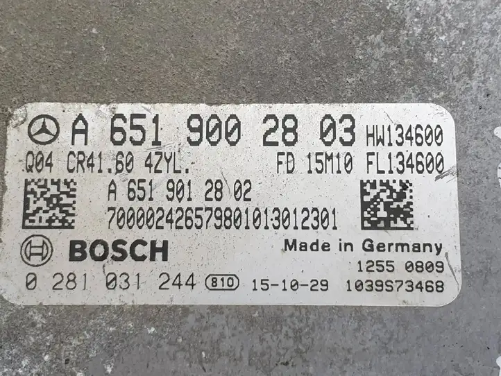 Mercedes-Benz Vito W447 (2014 - ) A6519002803 Комплект системы зажигания — фото 20