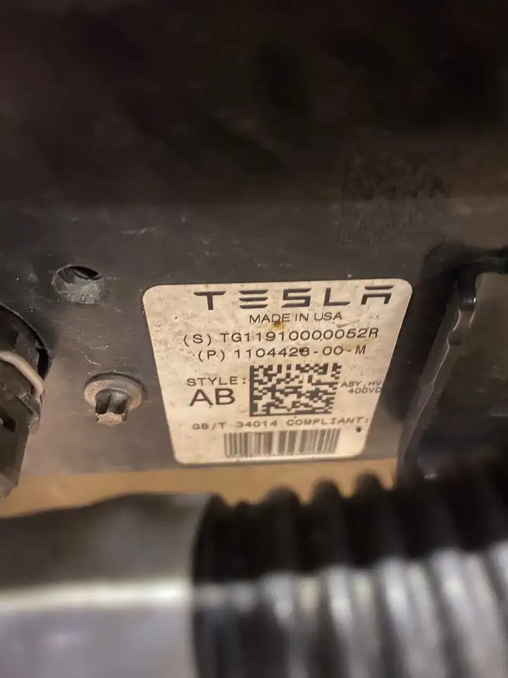 Tesla Model 3 (2017 - 2023) 110442300M Аккумулятор гибридного / электрического автомобиля — фото 7