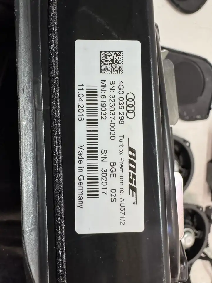 Audi A6 C7 (2014 - 2018) 4G5035223C Комплект аудиосистемы — фото 23