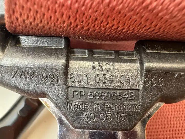 Porsche 911 991 (2011 - 2019) 99180303404 Комплект ремней безопасности — фото 11